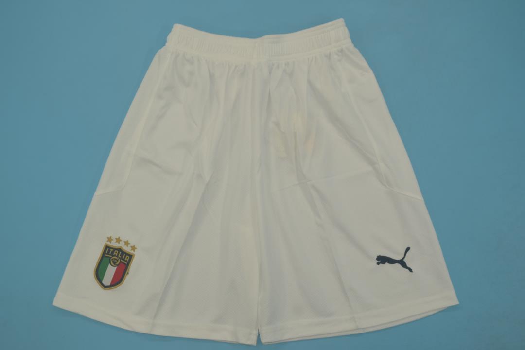AAA Quality Italy 2020 European Cup Home Soccer Shorts